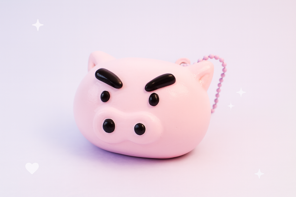 Angry Piggy Taba Squishy