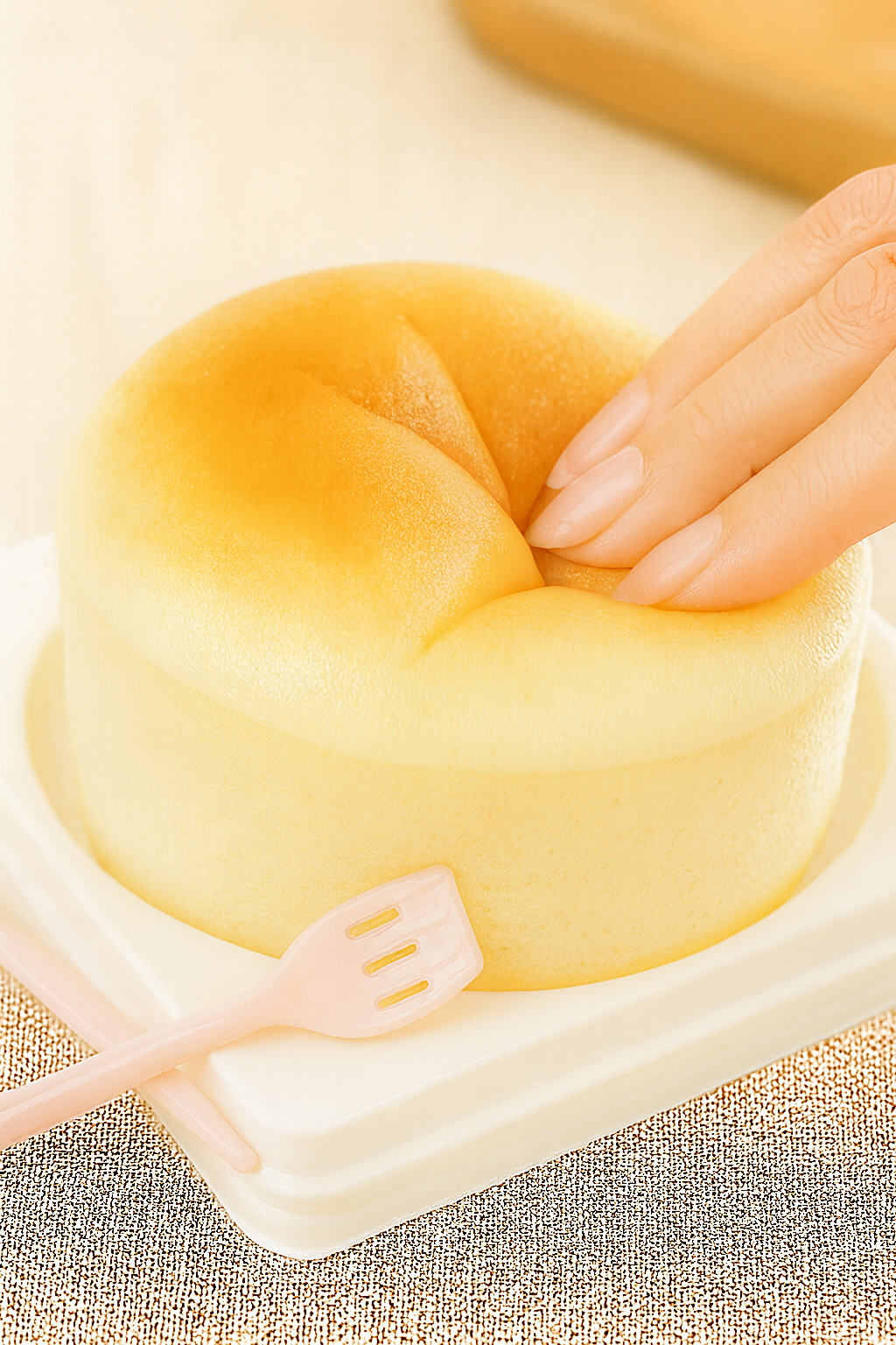 Japanese Cheesecake Squishy