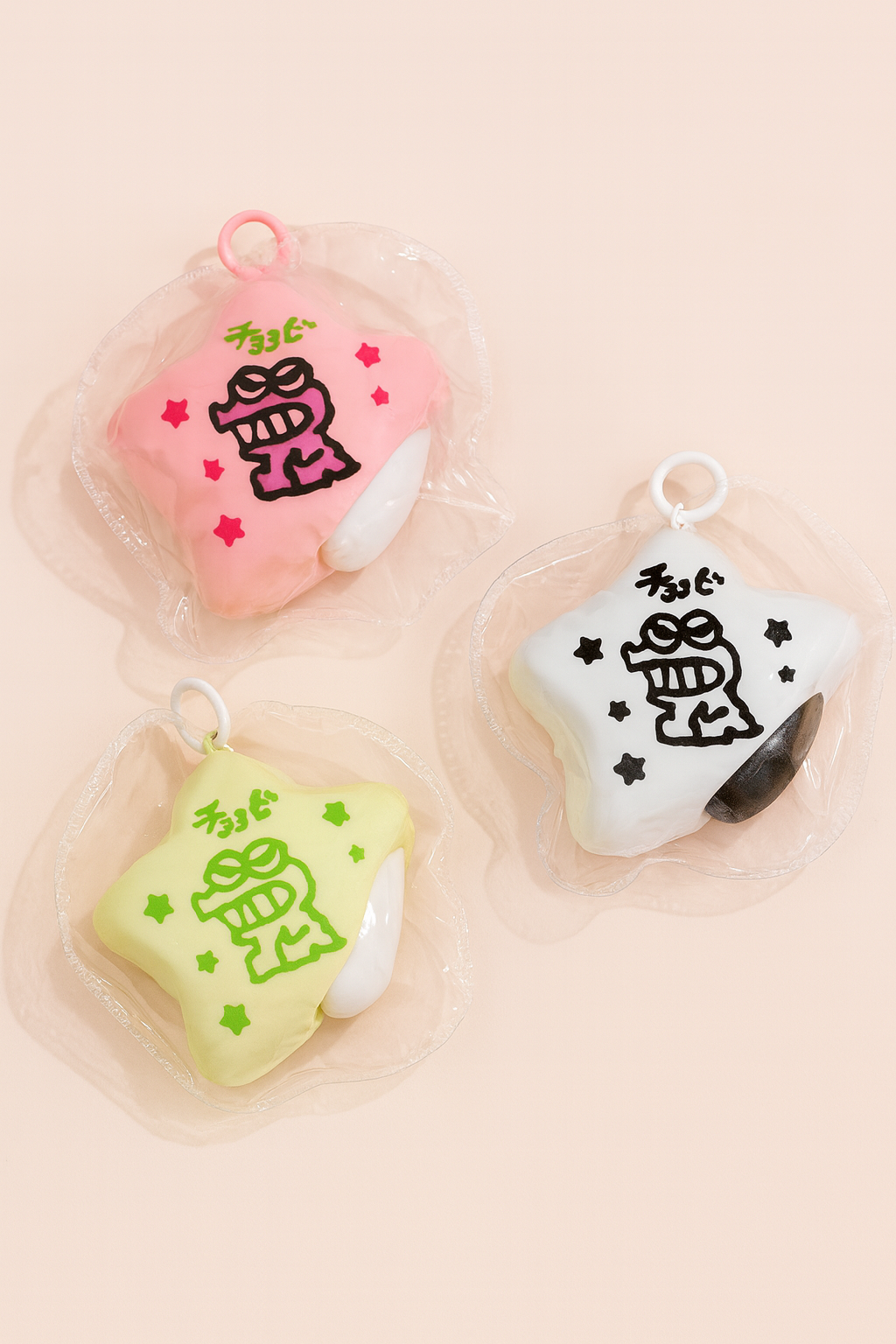 Kawaii Dino Star Taba Squishy